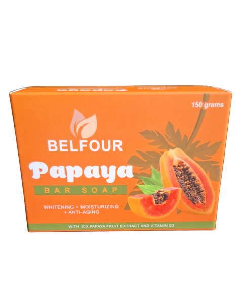 Belfour Papaya Bar Soap (150 grams)