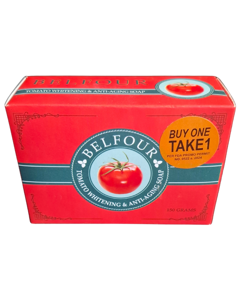 Belfour Tomato Whitening and Anti-Aging Soap (150 grams)