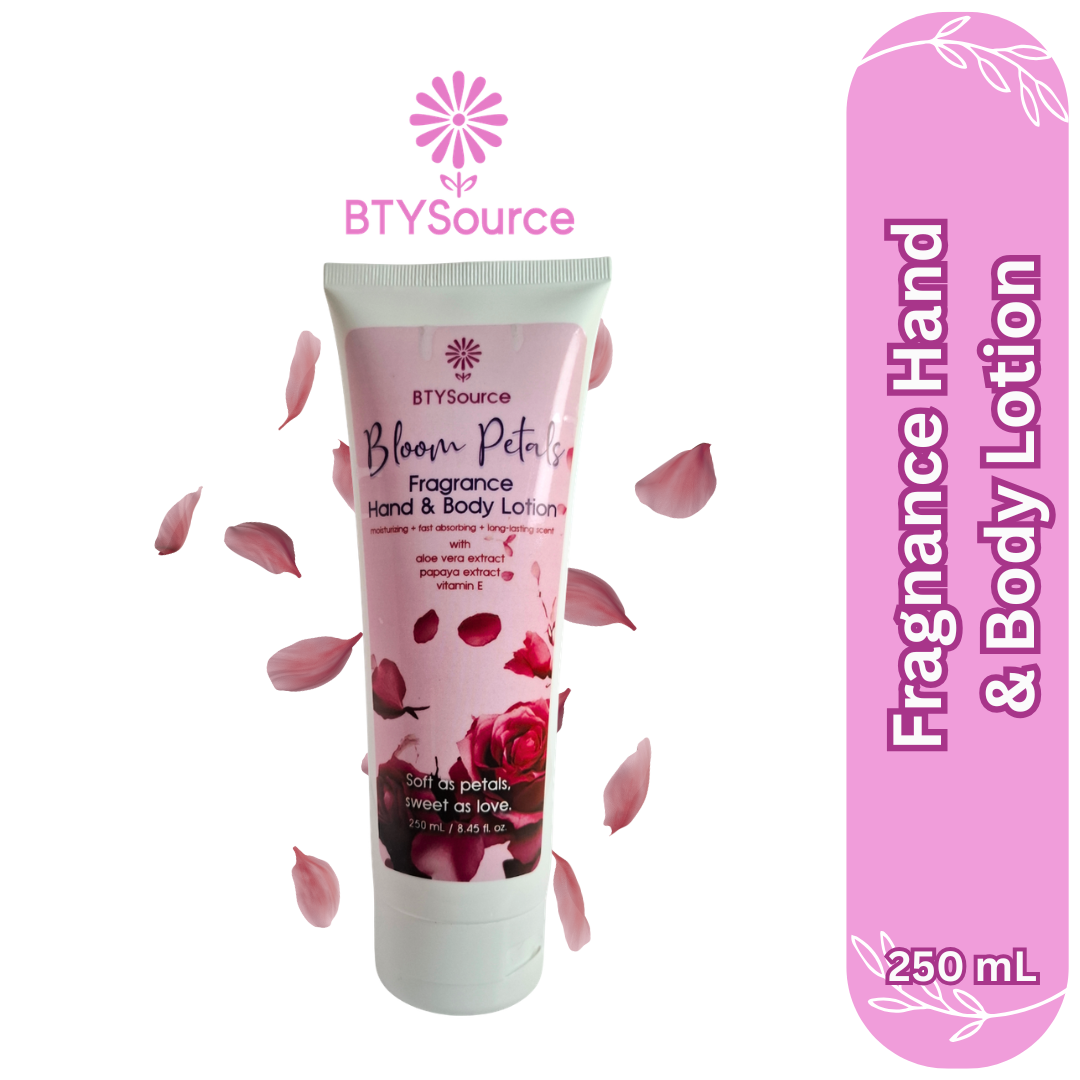 BTYSource Bloom Petals Fragrance Hand & Body Lotion (250ml)