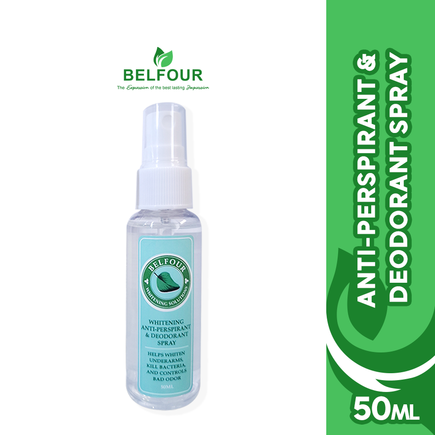 Belfour Whitening Anti-Perspirant and Deodorant Spray (50 ml)