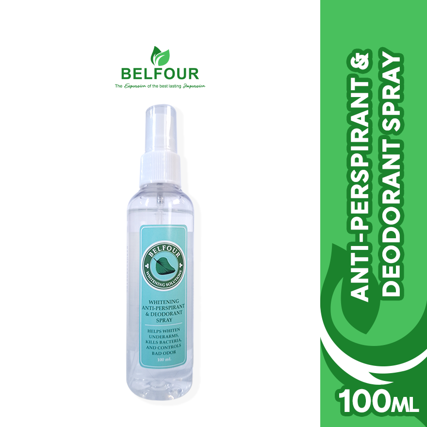 Belfour Whitening Anti-Perspirant and Deodorant Spray (100 ml)