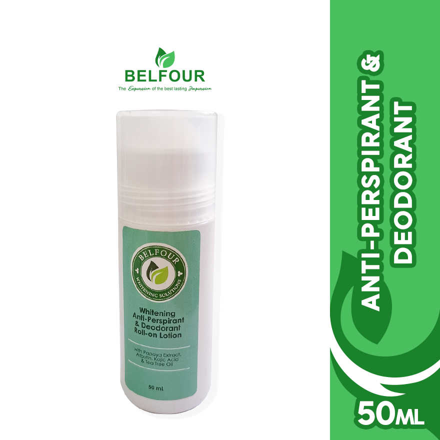 Belfour Whitening Anti-Perspirant and Deodorant Roll-On Lotion (50 ml)