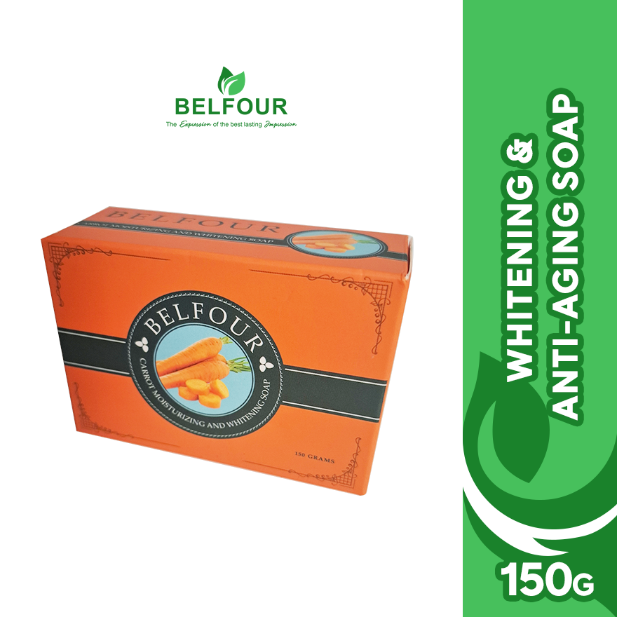 Belfour Carrot Bar Soap (150 grams)