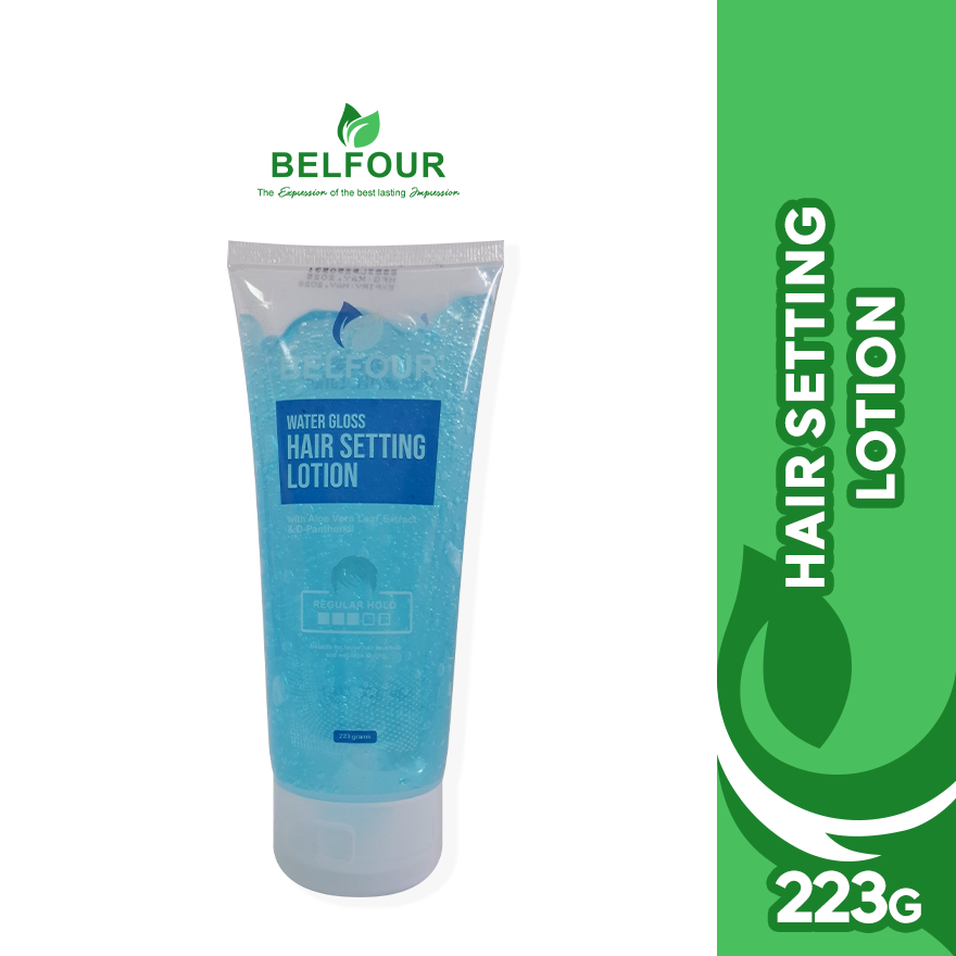 Belfour Water Gloss Hair Setting Lotion Regular Hold (223 grams)