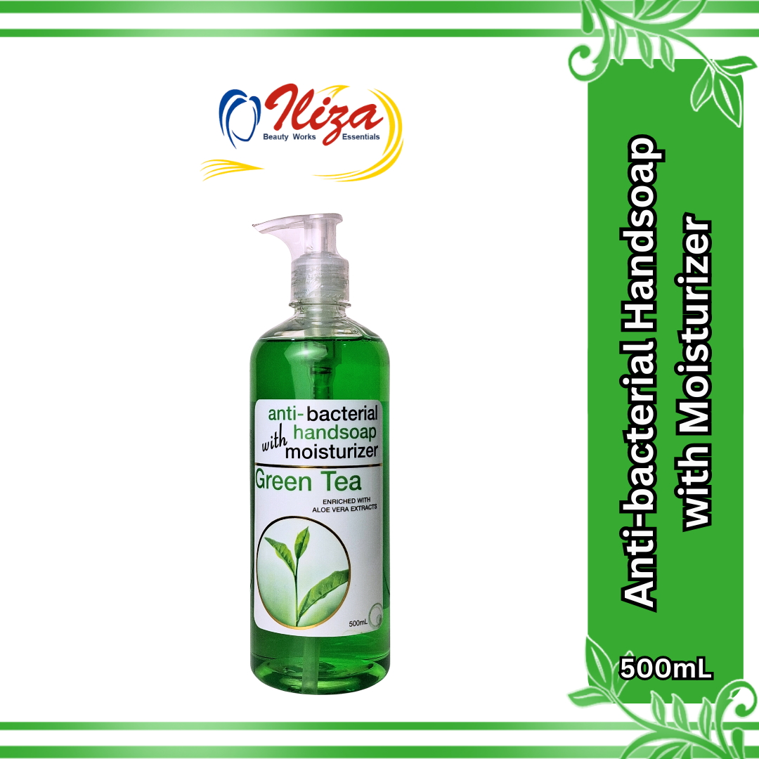 Iliza Anti-bacterial Green Tea Hand soap with Moisturizer (500ml)