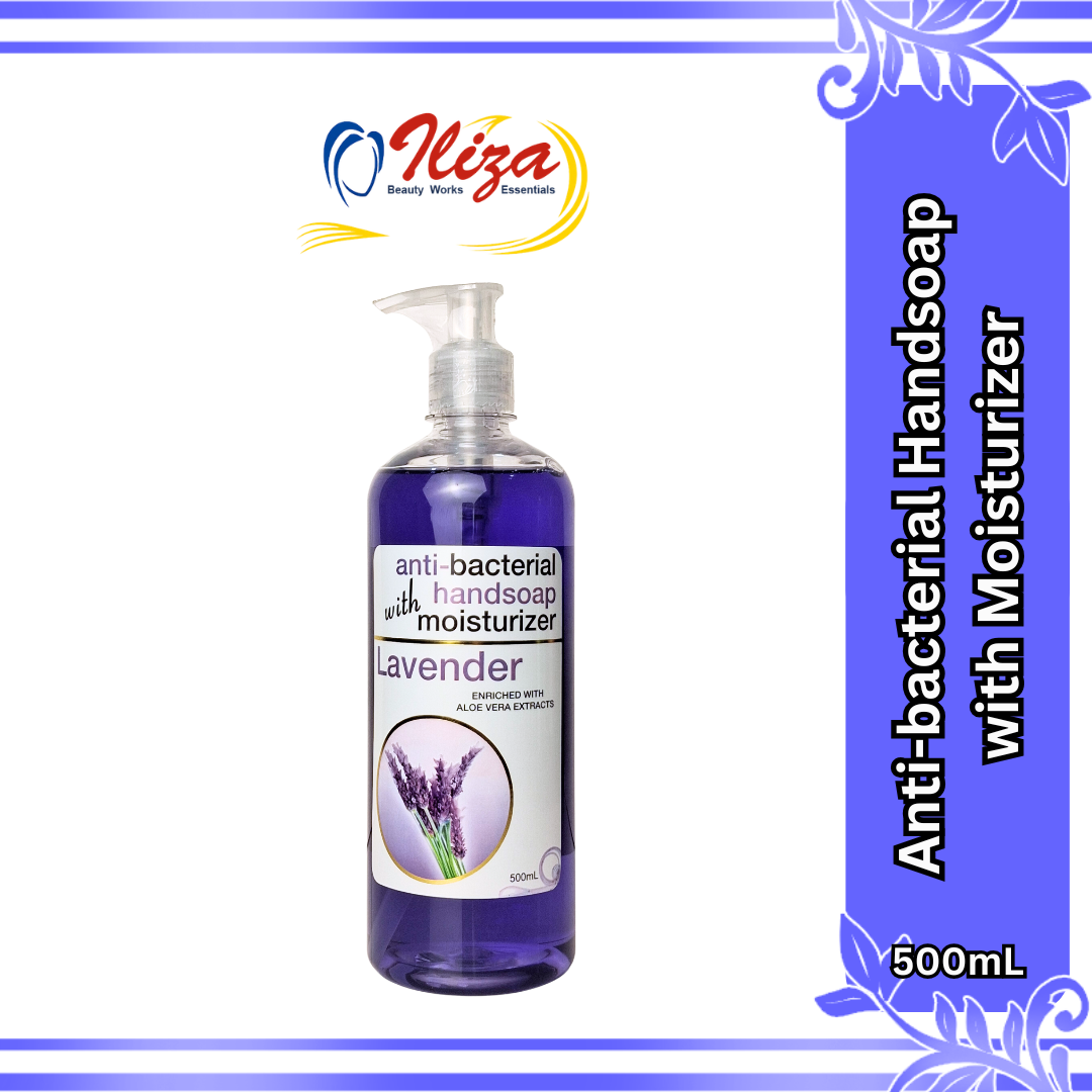 Iliza Anti-bacterial Lavender Hand soap with Moisturizer (500ml)